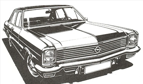 Bil Opel Kaptajn Kapitän / Admiral