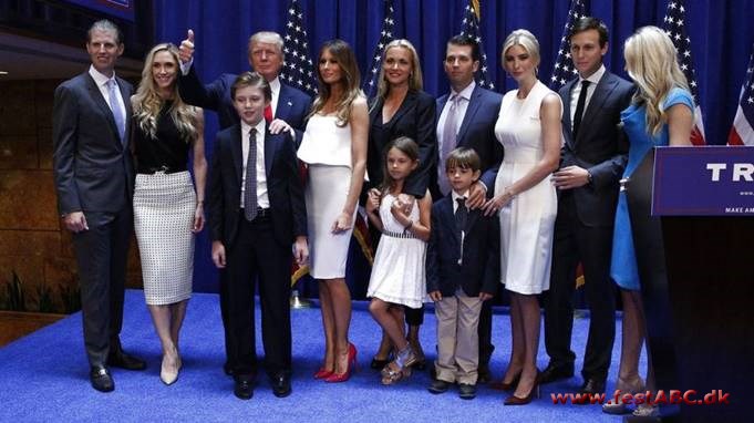 Donald Trump familie