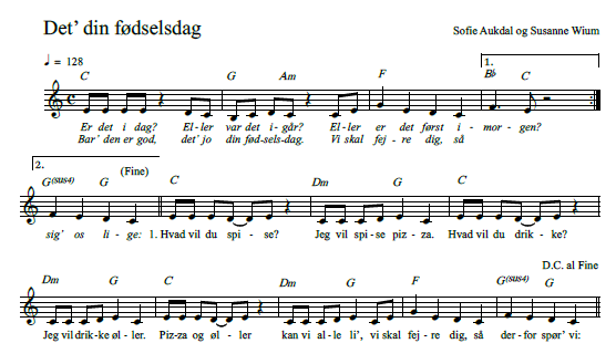 Det din fødselsdag