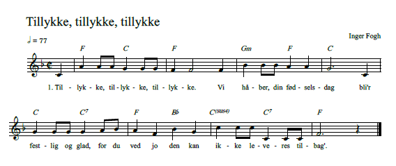 Tillykke, tillykke, tillykke
